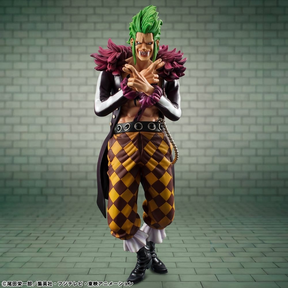 Bartolomeo The Cannibal Portrait of Pirates P.O.P. von Megahouse Repeat version - One Piece 24 cm Figur