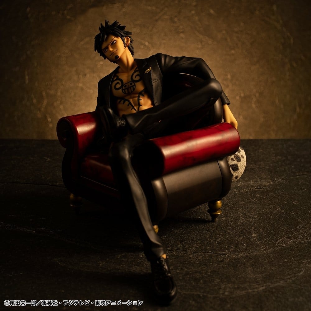 Trafalgar Law Portrait of Pirates P.O.P. S.O.C. von Megahouse Ver.R version - One Piece 28 cm Figur