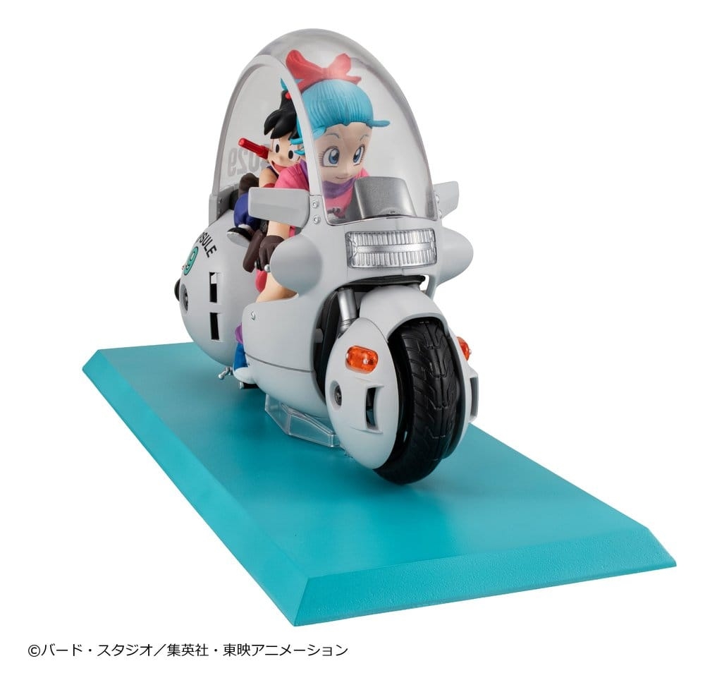 Son Goku and Bulma Desktop Real McCoy von Megahouse Repeat version - Dragon Ball 14 cm Figur