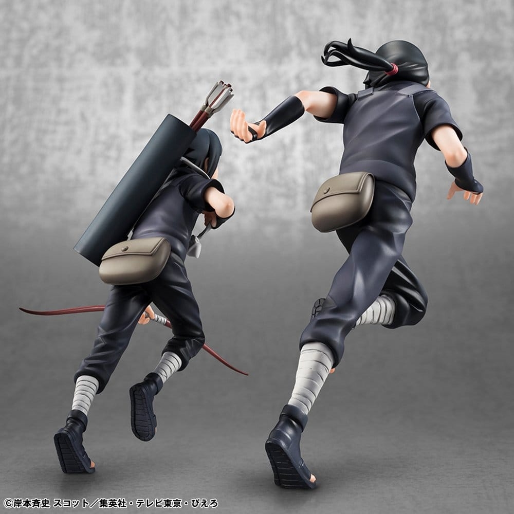 Itachi Uchiha and Sasuke GEM di Megahouse Repeat version - figure Naruto Shippuden alta 15 cm