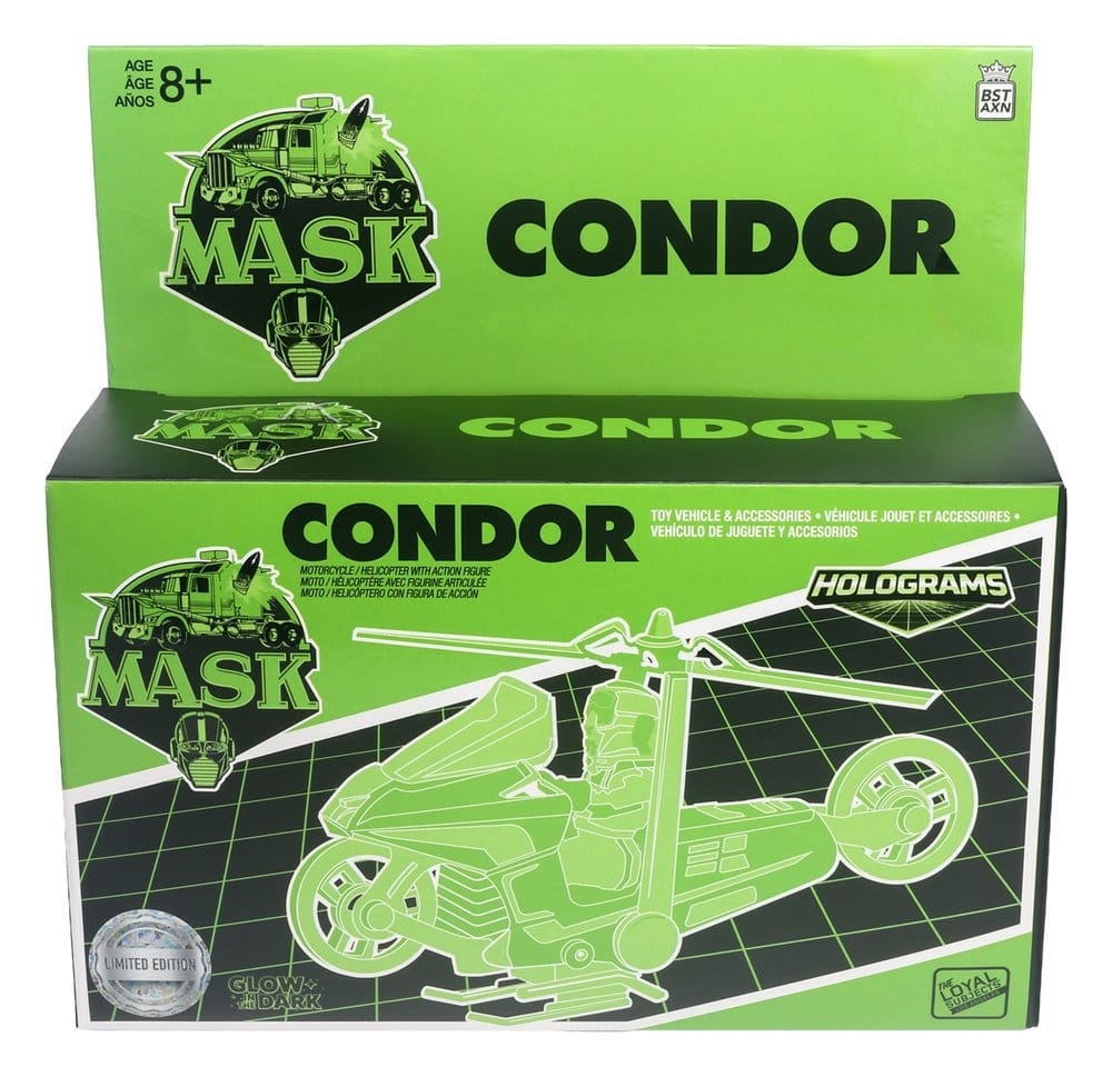 Condor de The Loyal Subjects Hologram Variant version - vehículo M.A.S.K. de 15 cm