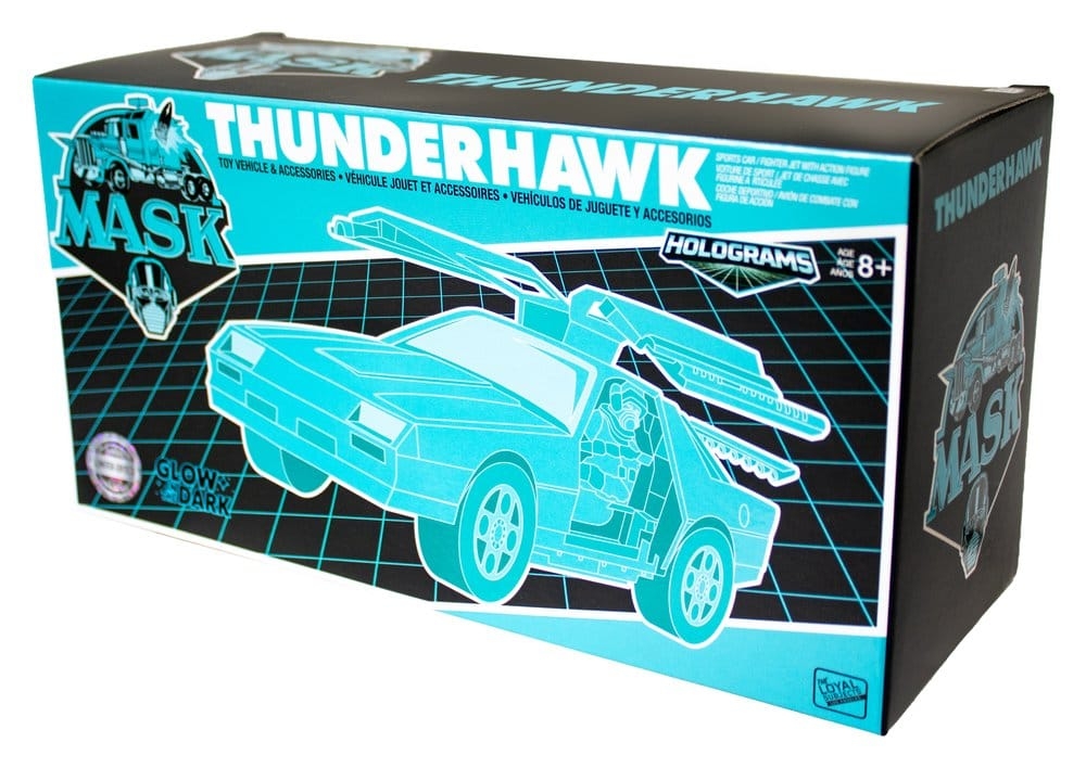 Thunderhawk di The Loyal Subjects Hologram Variant version - veicolo M.A.S.K. alta 9 cm