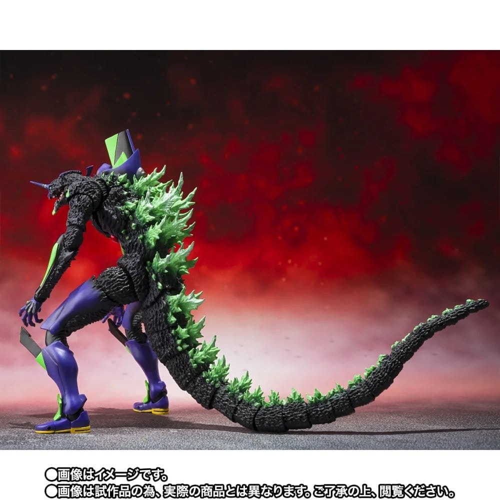 Evangelion Test Type-01 G (Awakening Form) S.H.MonsterArts di Bandai Tamashii Nations - action figure