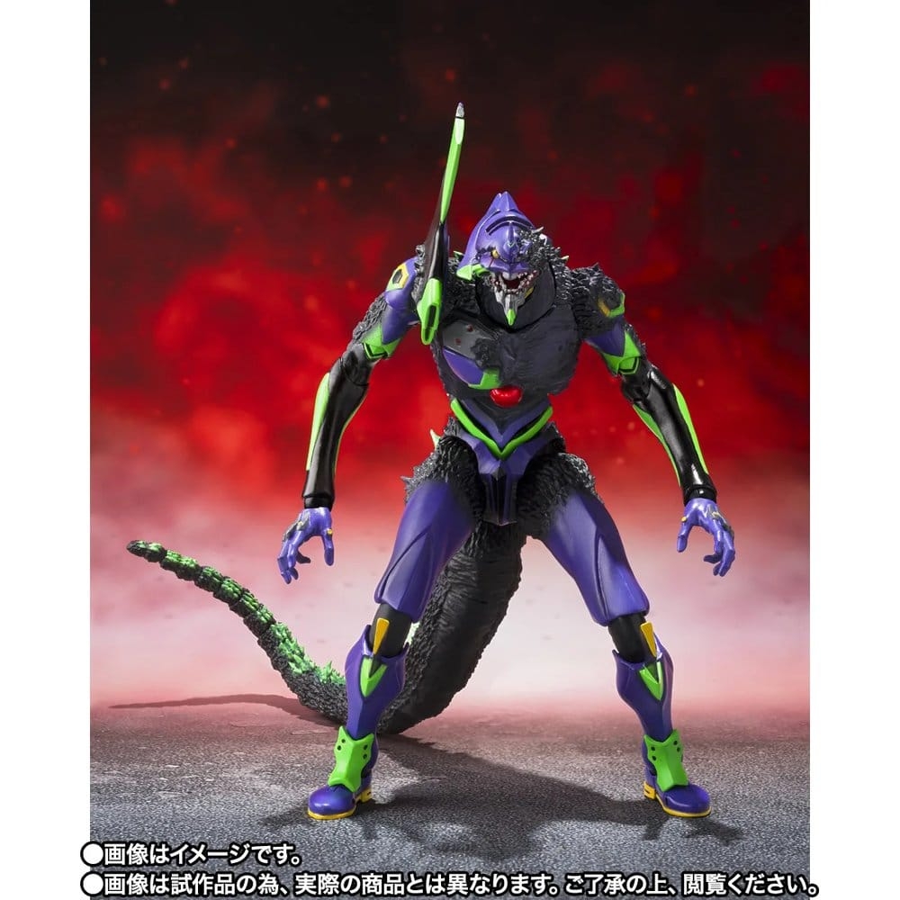 Evangelion Test Type-01 G (Awakening Form) S.H.MonsterArts di Bandai Tamashii Nations - action figure
