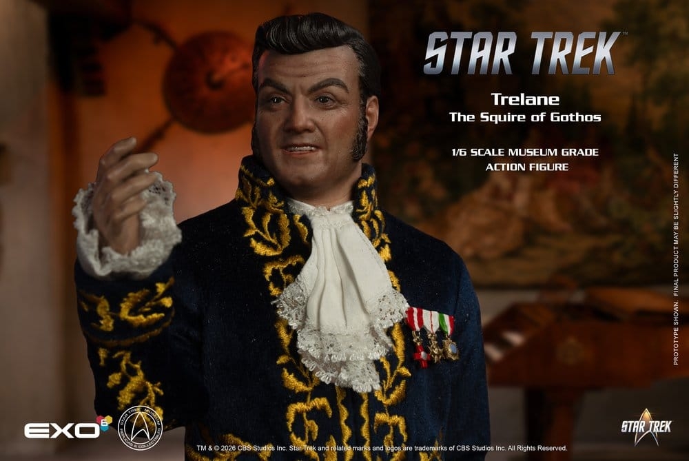 Trelane (The Squire of Gothos) by Exo-6 - Star Trek 1/6 scale action figure