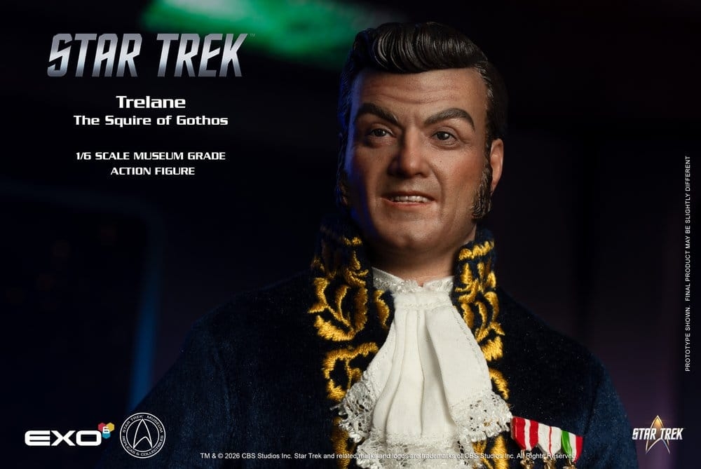 Trelane (The Squire of Gothos) di Exo-6 - action figure Star Trek in scala 1/6