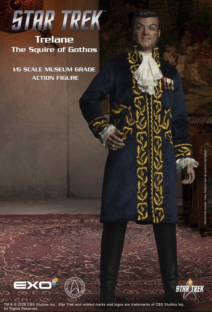 Trelane (The Squire of Gothos) von Exo-6 - Star Trek 1/6 Maßstab Actionfigur
