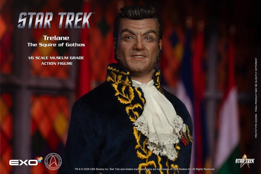 Trelane (The Squire of Gothos) par Exo-6 - figurine 1/6 Star Trek de 29 cm