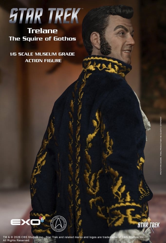 Trelane (The Squire of Gothos) di Exo-6 - action figure Star Trek in scala 1/6