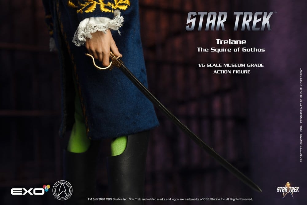 Trelane (The Squire of Gothos) van Exo-6 - Star Trek 1/6 schaal actiefiguur
