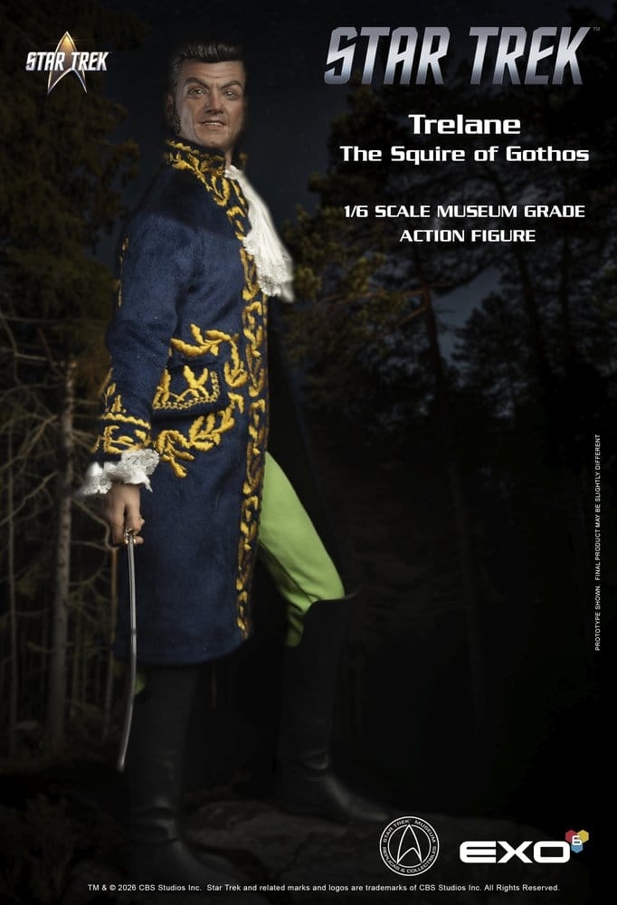 Trelane (The Squire of Gothos) di Exo-6 - action figure Star Trek in scala 1/6