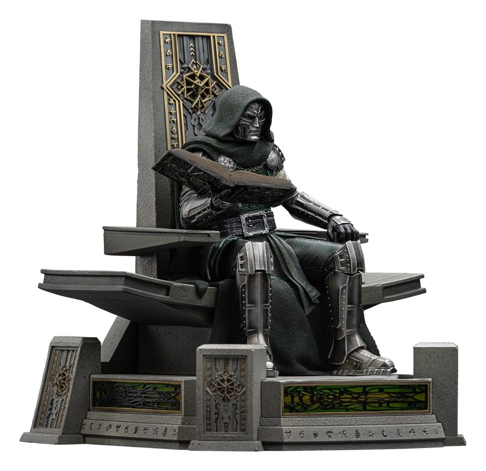 Doctor Doom (on throne) Art Scale von Iron Studios - Avengers: Doomsday 1/10 Maßstab Figur