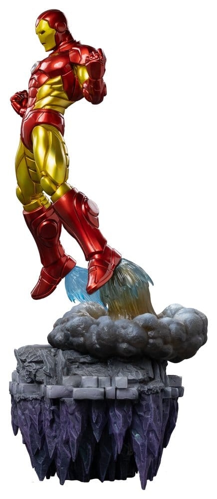 Iron Man BDS Art Scale Deluxe par Iron Studios - figurine 1/10 Inifnity Gauntlet de 33 cm