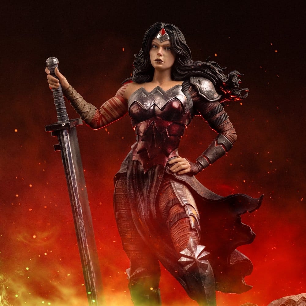 Wonder Woman Art Scale di Iron Studios - figura Wonder Woman Absolute in scala 1/10