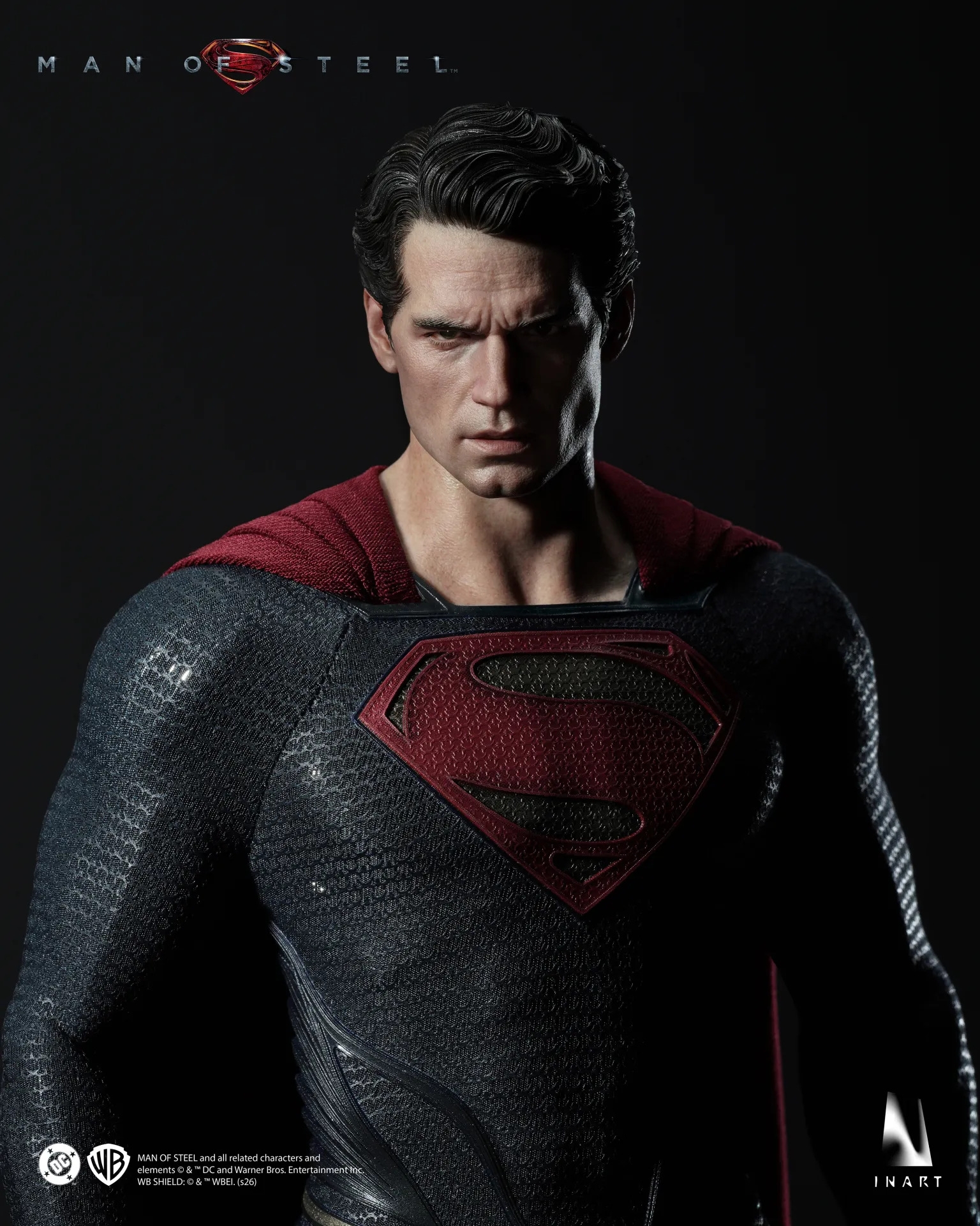 Superman di Inart - action figure Man of Steel in scala 1/6