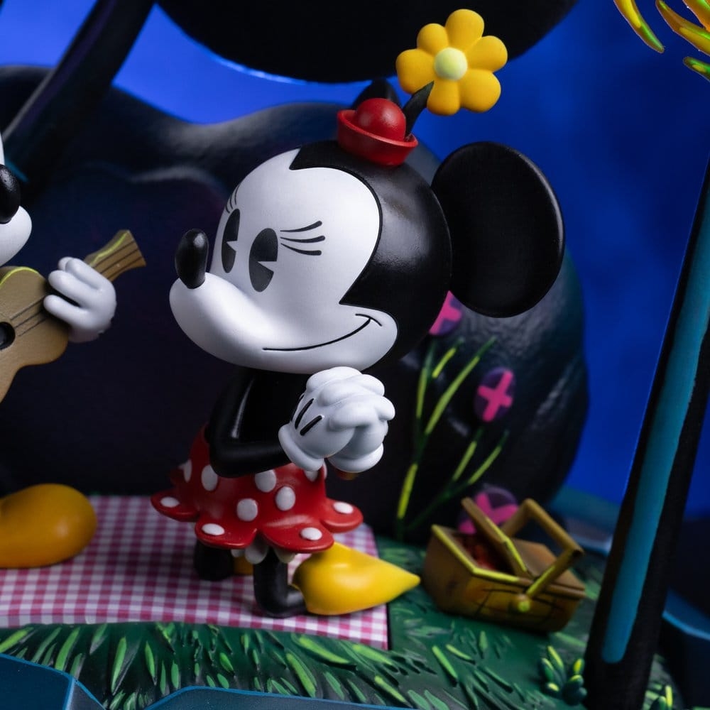 Mickey, Minnie and Pluto (Day at the park) Deluxe Art Scale van Iron Studios - Disney Classics 1/10 schaal diorama