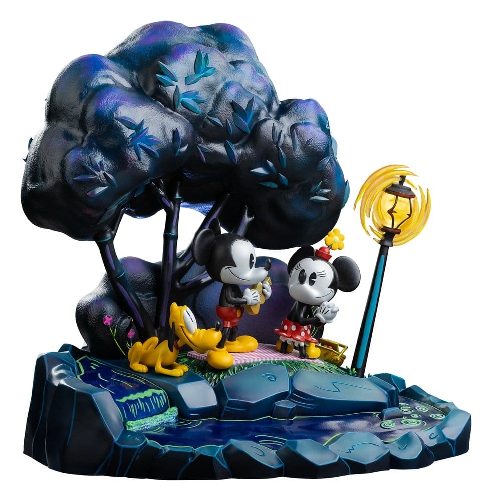 Mickey, Minnie and Pluto (Day at the park) Deluxe Art Scale van Iron Studios - Disney Classics 1/10 schaal diorama