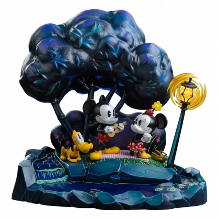 Mickey, Minnie and Pluto (Day at the park) Deluxe Art Scale van Iron Studios - Disney Classics 1/10 schaal diorama