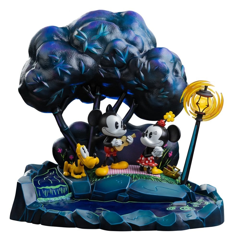Mickey, Minnie and Pluto (Day at the park) Deluxe Art Scale van Iron Studios - Disney Classics 1/10 schaal diorama