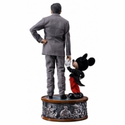 Walt Disney and Mickey Mouse Legacy Replica van Iron Studios - Disney Classics 1/4 schaal standbeeld