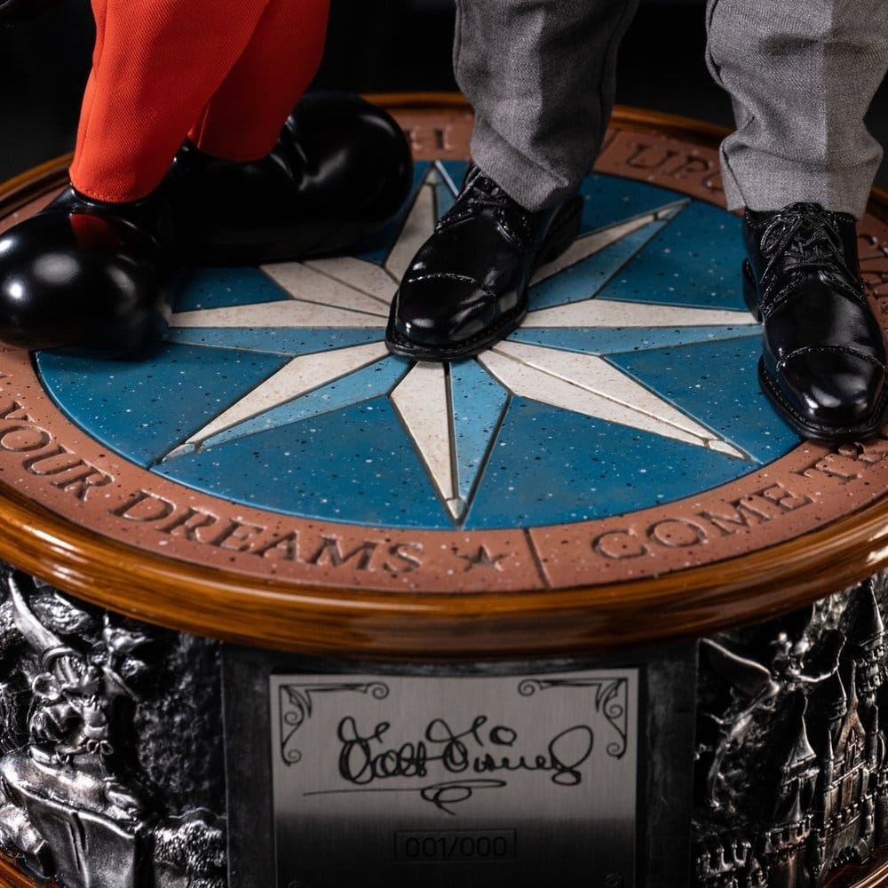 Walt Disney and Mickey Mouse Legacy Replica par Iron Studios - statue 1/4 Disney Classics de 59 cm