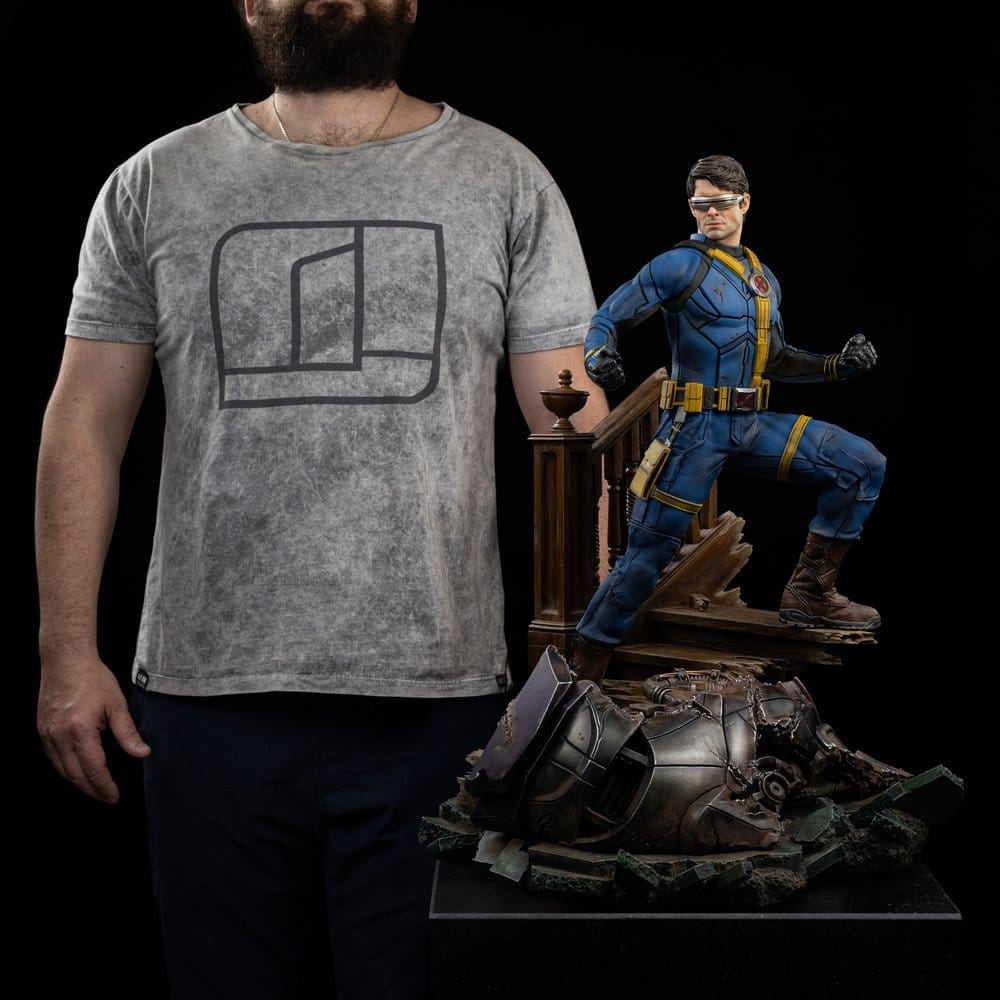 Cyclops Legacy Replica de Iron Studios Regular version - estatua Avengers: Doomsday a escala 1/4