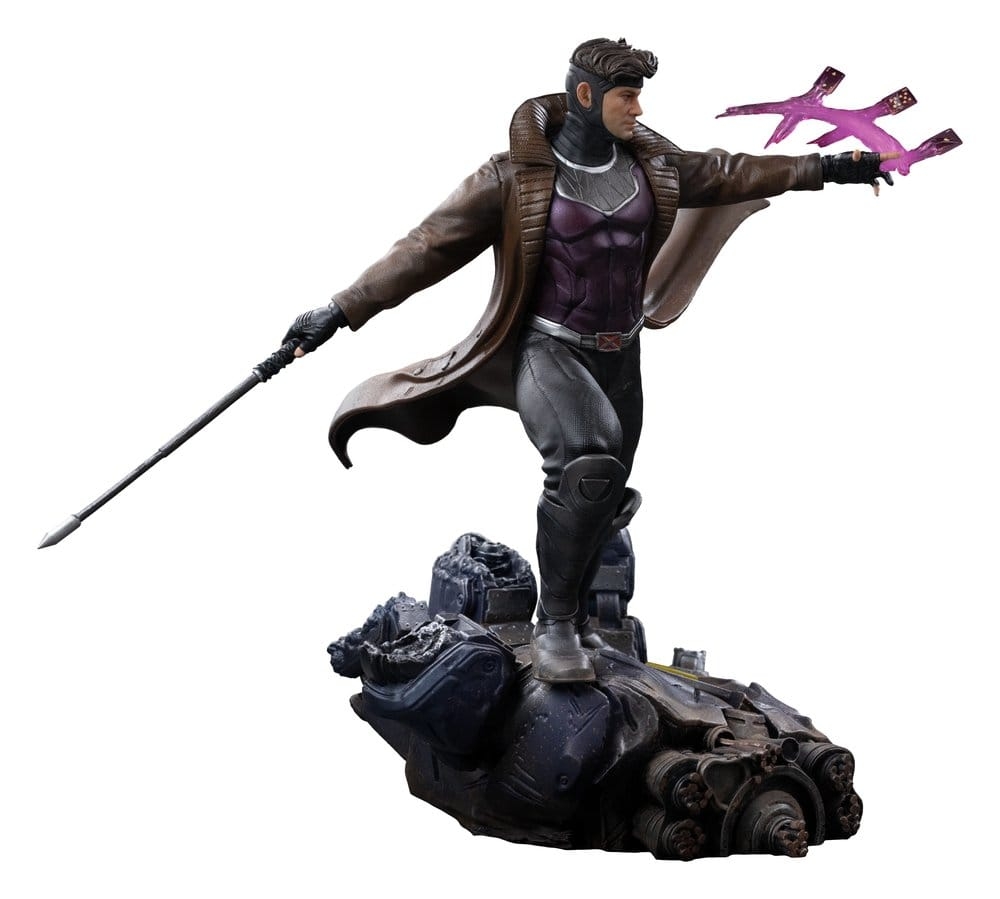Gambit BDS Art Scale de Iron Studios - figura Avengers: Doomsday a escala 1/10