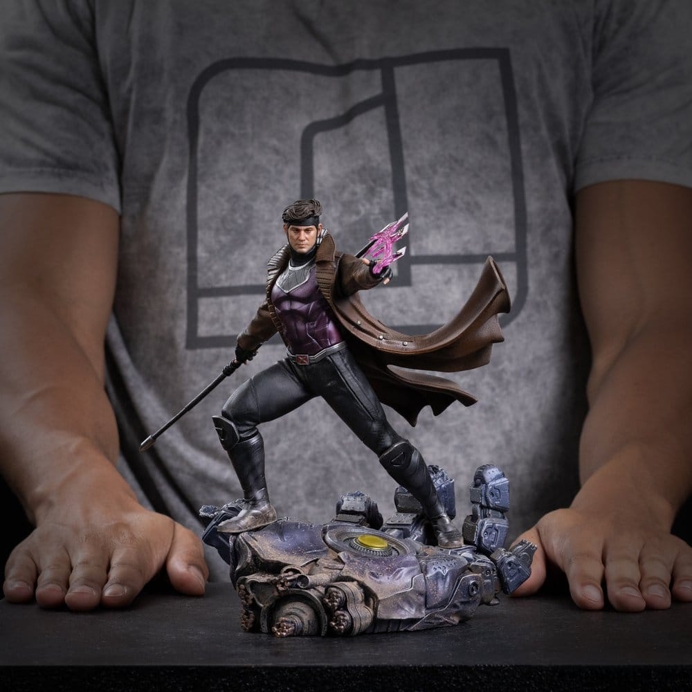Gambit BDS Art Scale par Iron Studios - figurine 1/10 Avengers: Doomsday de 23 cm