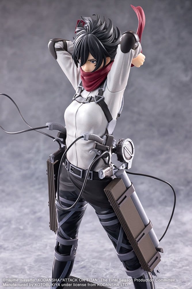 Mikasa Ackerman Oshi Works by Kotobukiya - Attack on Titan 25 cm figure