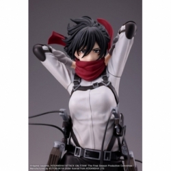 Mikasa Ackerman Oshi Works de Kotobukiya - figura Attack on Titan de 25 cm