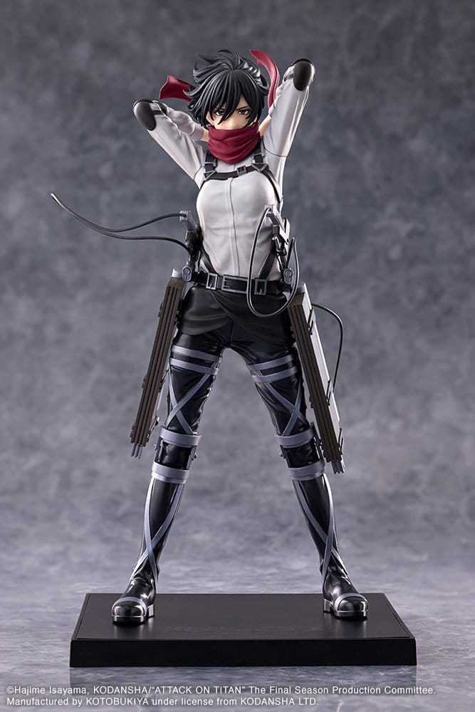 Mikasa Ackerman Oshi Works by Kotobukiya - Attack on Titan 25 cm figure