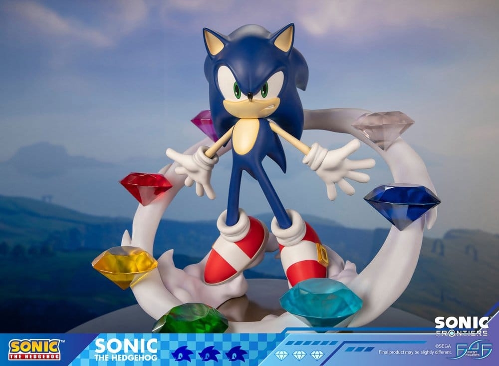 Sonic The Hedgehog di First 4 Figures - figura Sonic Frontiers alta 42 cm