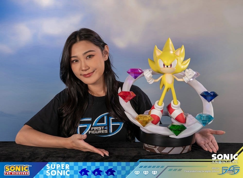 Super Sonic by First 4 Figures - Sonic Frontiers 42 cm figure