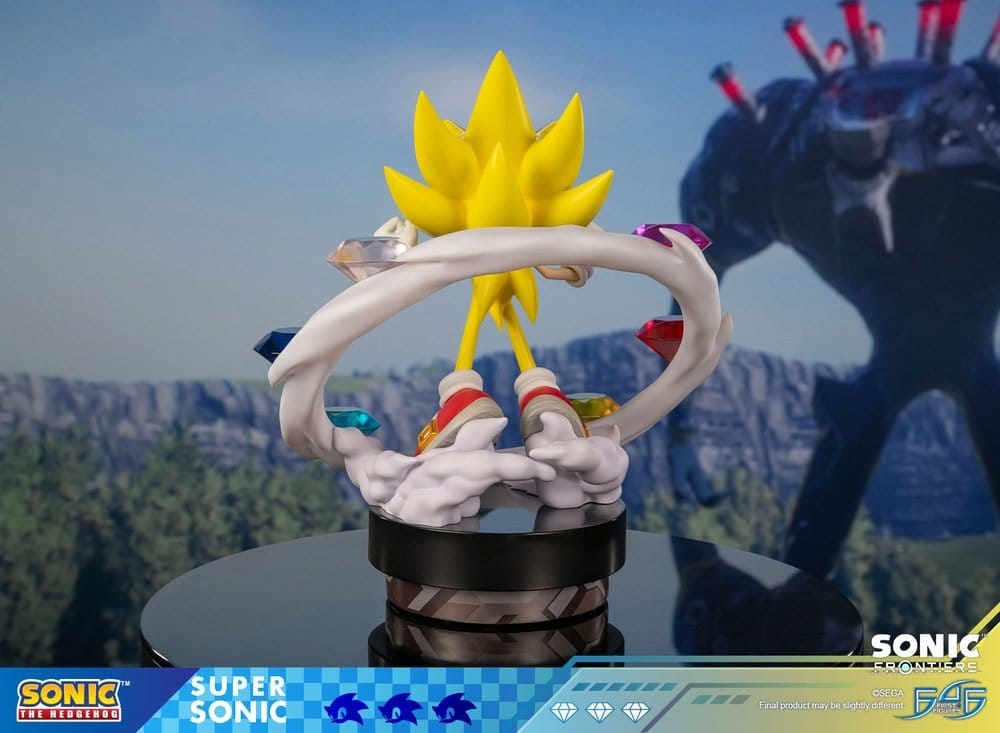 Super Sonic von First 4 Figures - Sonic Frontiers 42 cm Figur