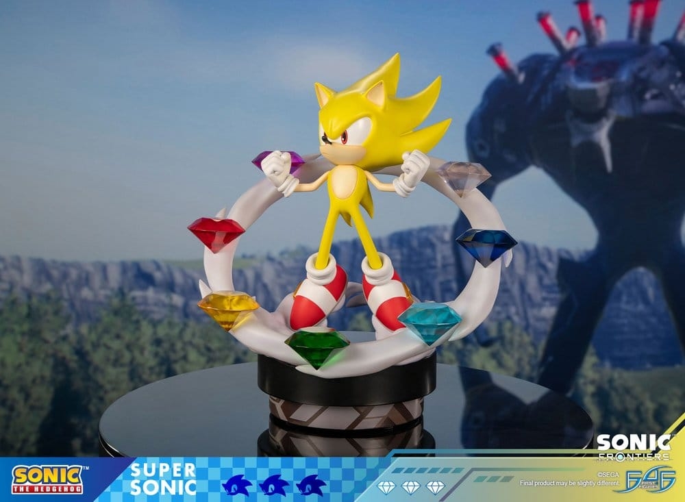 Super Sonic von First 4 Figures - Sonic Frontiers 42 cm Figur