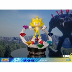 Super Sonic par First 4 Figures - figurine Sonic Frontiers de 42 cm