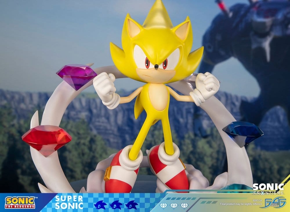 Super Sonic von First 4 Figures - Sonic Frontiers 42 cm Figur