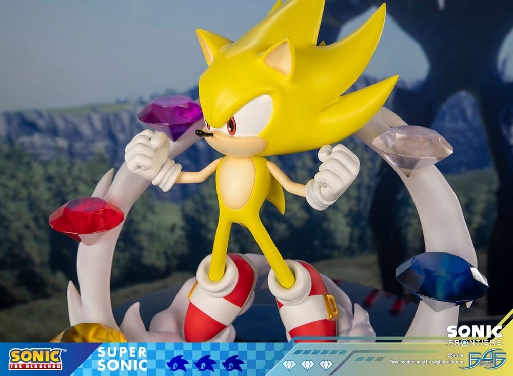 Super Sonic von First 4 Figures - Sonic Frontiers 42 cm Figur