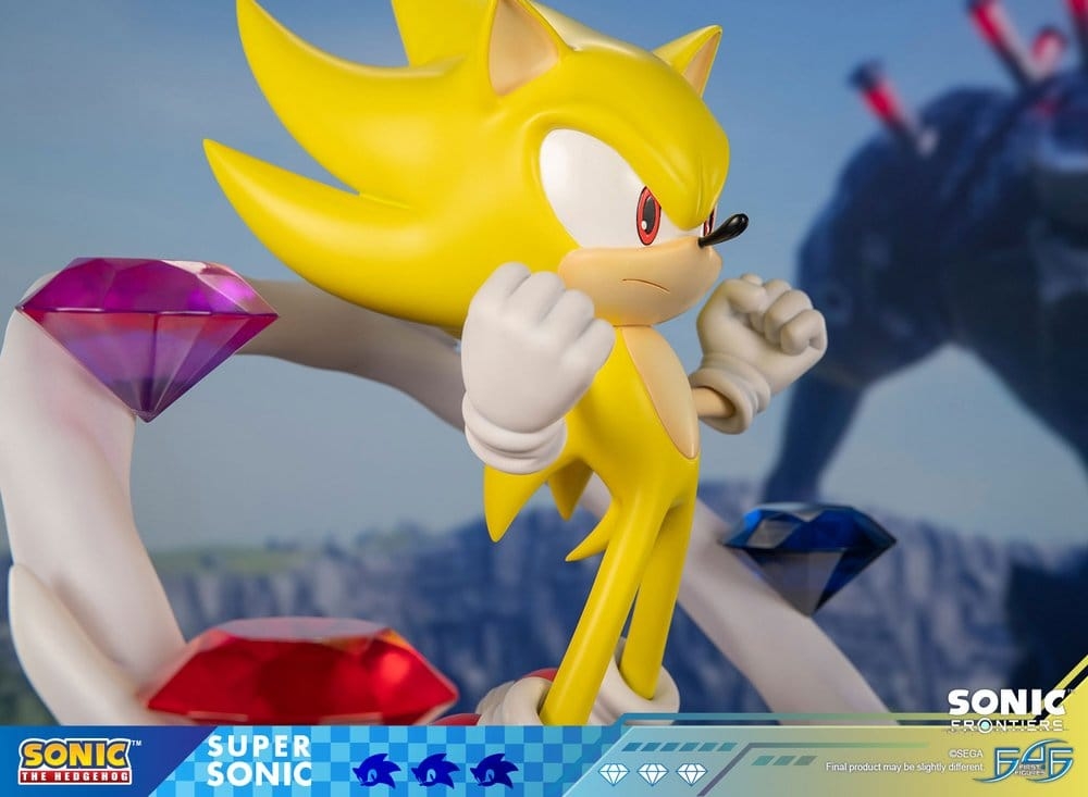 Super Sonic van First 4 Figures - Sonic Frontiers 42 cm figuur