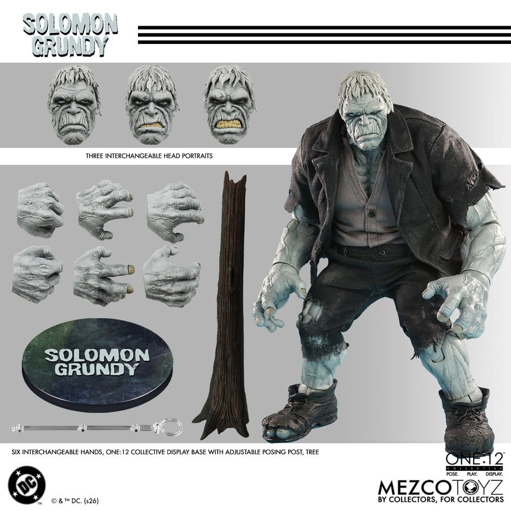 Solomon Grundy One:12 Collective by Mezco - DC Comics 1/12 scale action figure