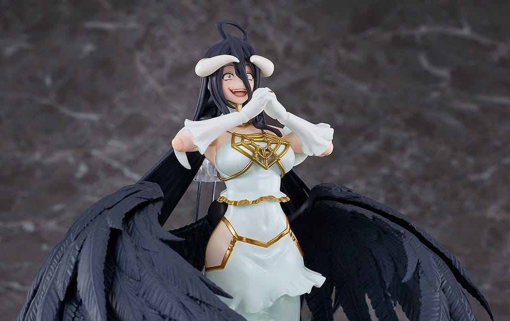 Albedo Figma di Good Smile Company - action figure Overlord: The Holy Kingdom alta 16 cm