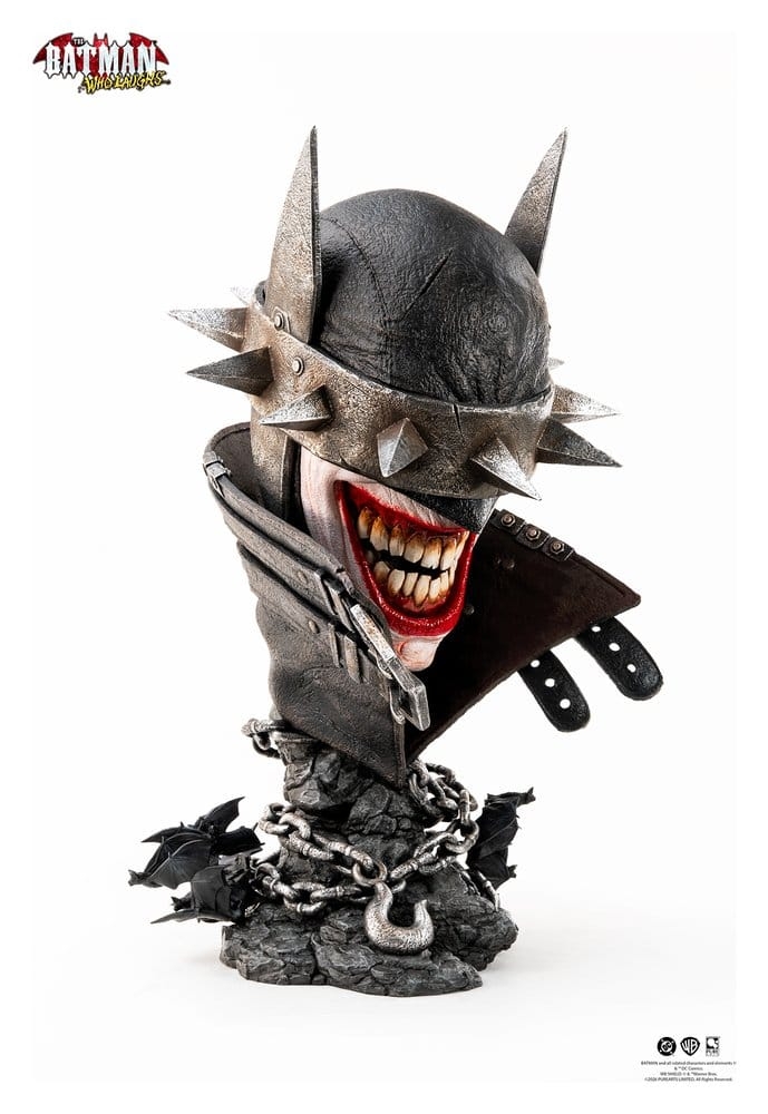 The Batman Who Laughs Art Mask de Pure Arts - máscara DC Comics a escala 1/1
