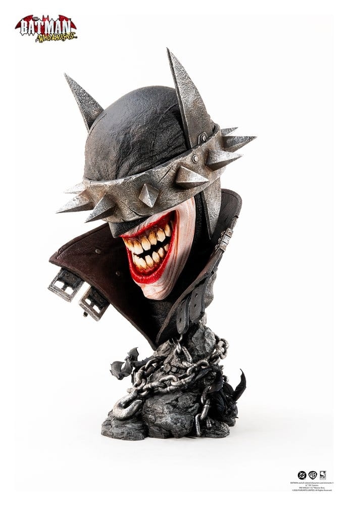 The Batman Who Laughs Art Mask by Pure Arts - DC Comics 1/1 scale mask