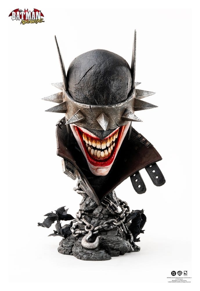 The Batman Who Laughs Art Mask by Pure Arts - DC Comics 1/1 scale mask