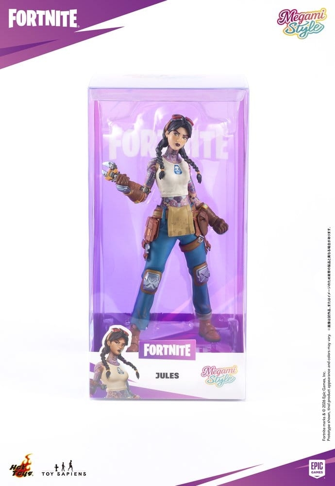 Jules par Hot Toys - figurine 1/9 Fortnite de 22 cm