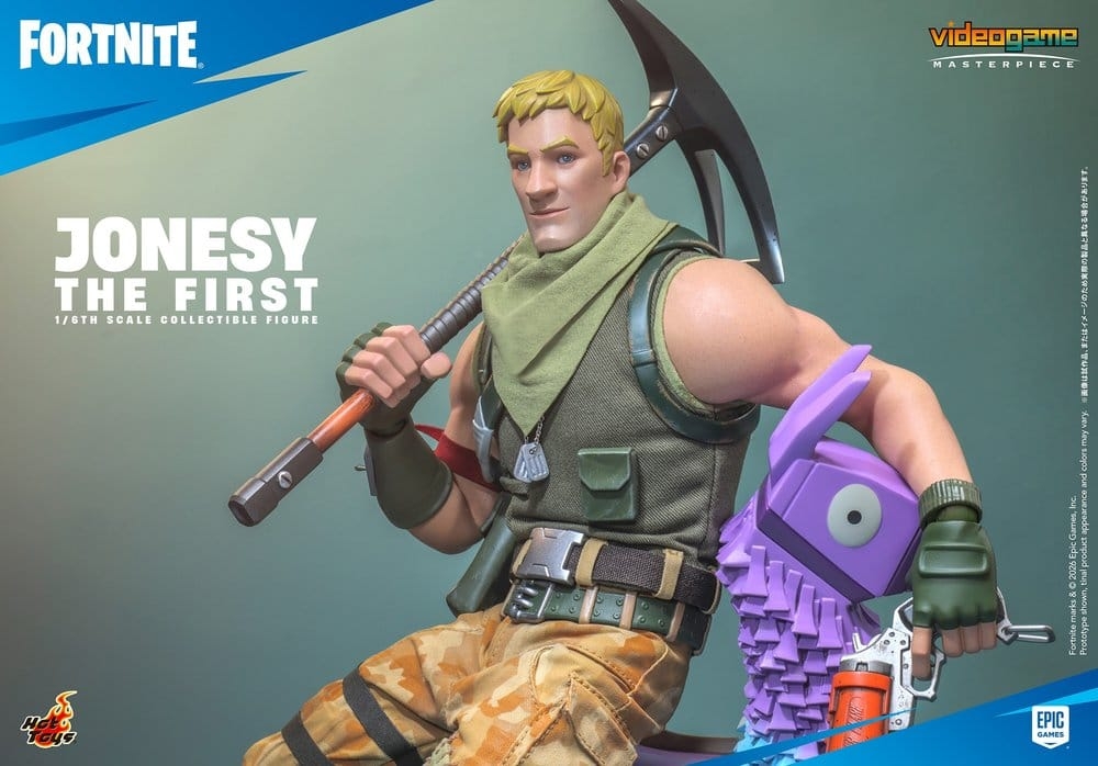 Jonesy The First di Hot Toys - VGM85 - action figure Fortnite in scala 1/6