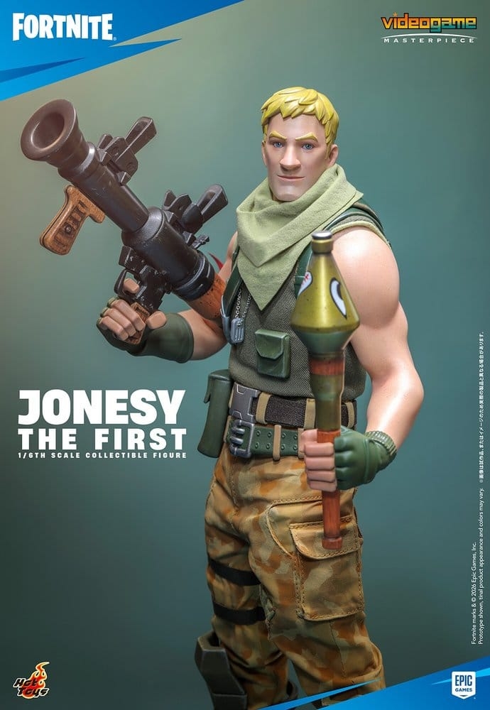 Jonesy The First by Hot Toys - VGM85 - Fortnite 1/6 scale action figure