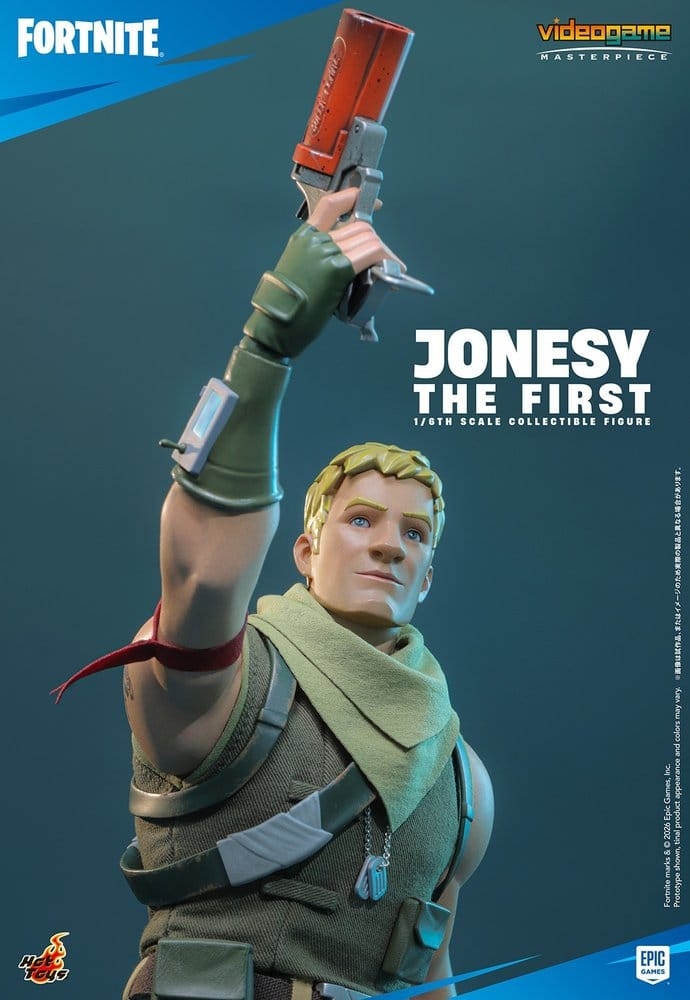 Jonesy The First par Hot Toys - VGM85 - figurine 1/6 Fortnite de 32 cm
