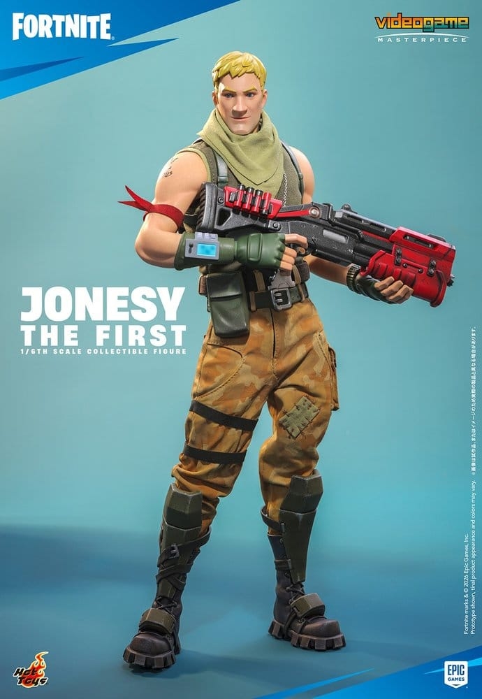 Jonesy The First di Hot Toys - VGM85 - action figure Fortnite in scala 1/6
