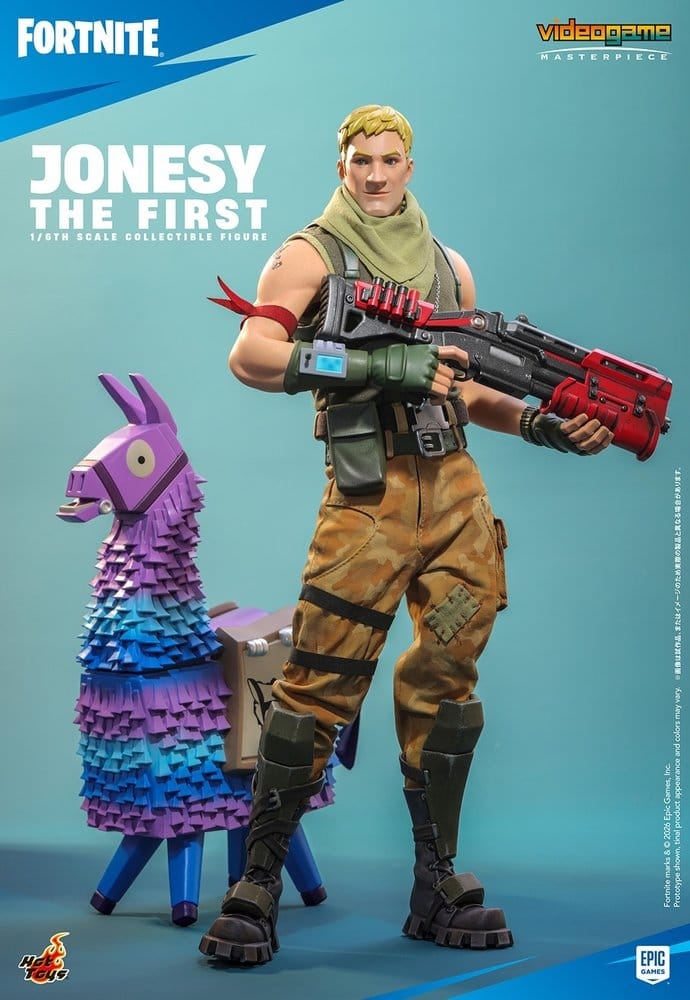 Jonesy The First di Hot Toys - VGM85 - action figure Fortnite in scala 1/6